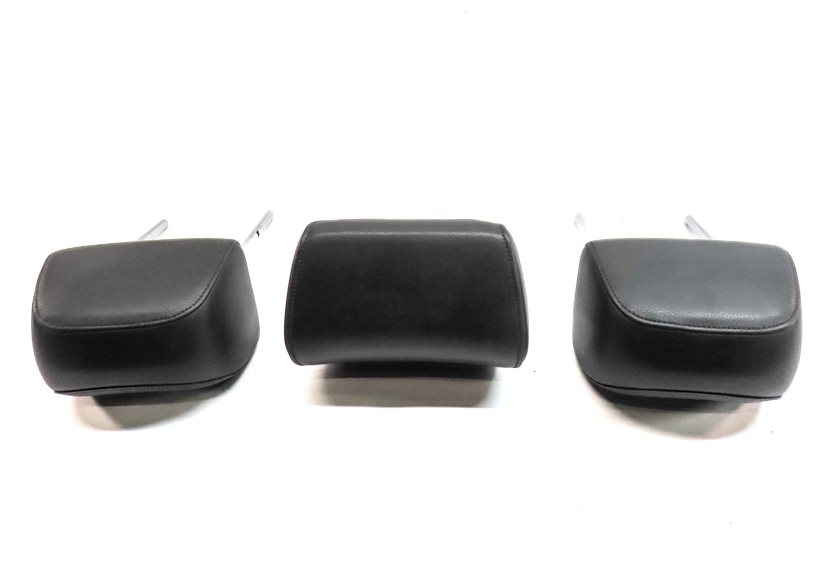 Thumbnail 6: 11-17 AUDI Q5 SQ5 (B8 8R) REAR LEFT RIGHT & CENTER HEADREST SET 3 (Black)