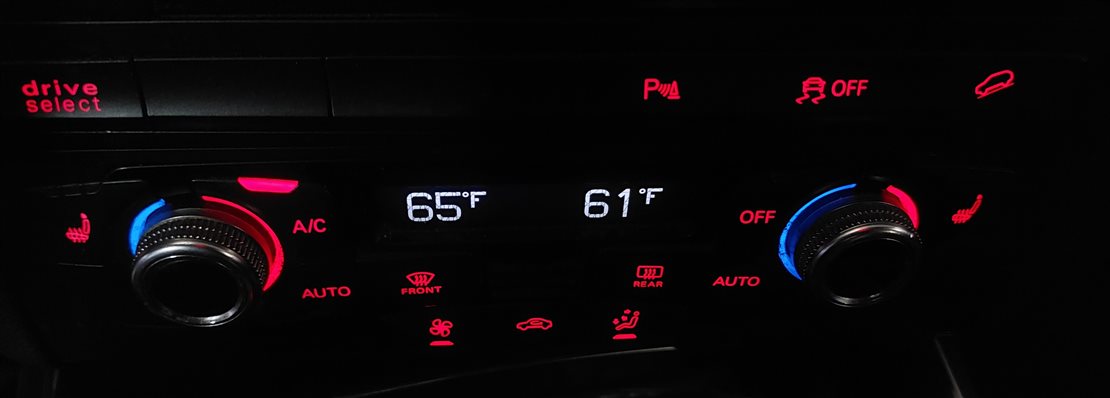 Thumbnail 2: 13-17 AUDI A4 S4 A5 S5 RS5 Q5 SQ5 (B8 8K 8T 8R) HEATER A/C TEMPERATURE CONTROL