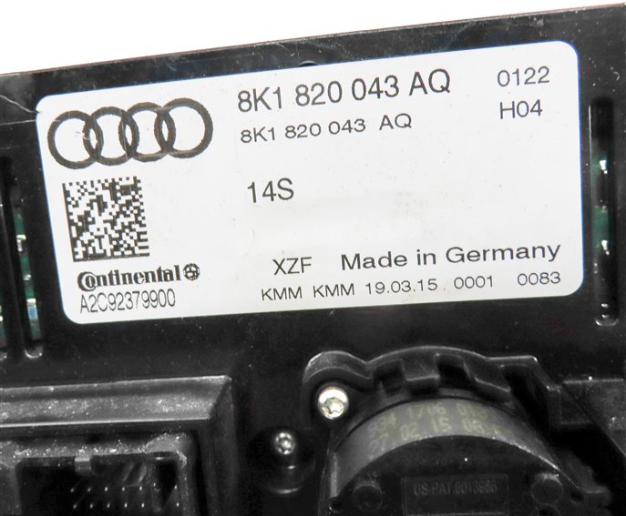 Thumbnail 8: 13-17 AUDI A4 S4 A5 S5 RS5 Q5 SQ5 (B8 8K 8T 8R) HEATER A/C TEMPERATURE CONTROL