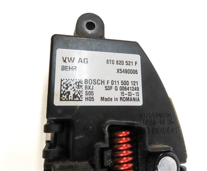 Thumbnail 6: 13-17 AUDI A4 S4 A5 S5 Q5 (B8 8K 8T 8R) FRONT HEATER A/C BLOWER MOTOR RESISTOR