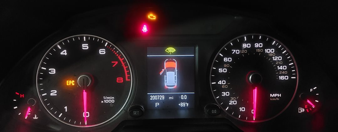 Thumbnail 2: 2013-2017 AUDI Q5 (B8 8R) SPEEDOMETER INSTRUMENT GAUGE CLUSTER (200k)