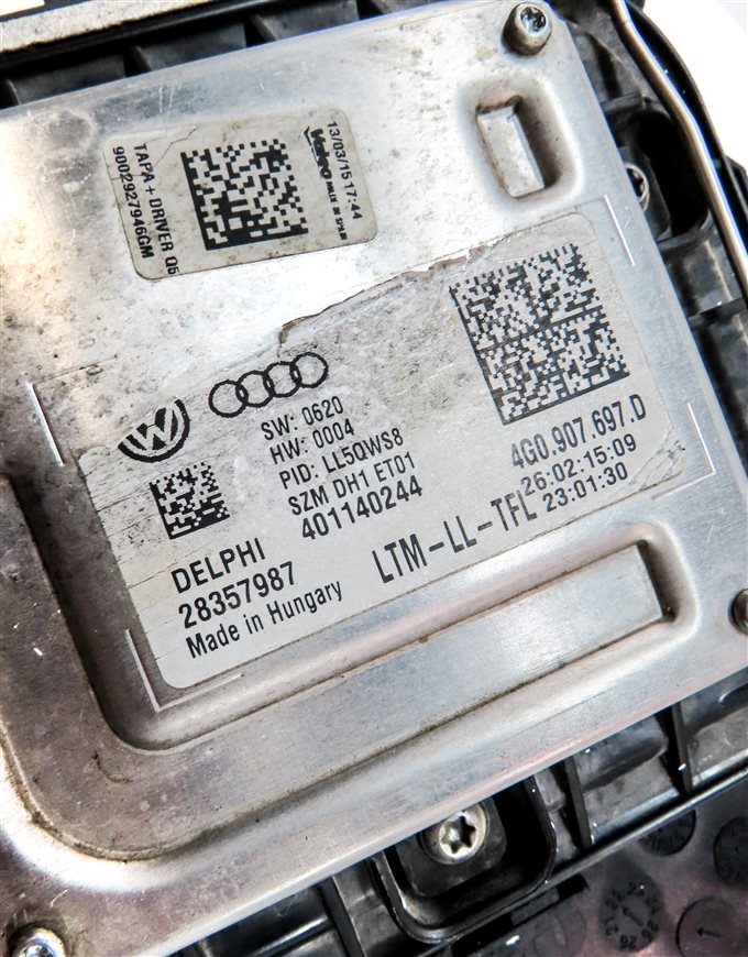 Thumbnail 8: 2013-2017 AUDI Q5 SQ5 (B8 8R) LEFT DRIVER XENON HID HEADLIGHT LAMP (NON AFS)