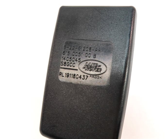 Thumbnail 7: 08-16 LR3 LR4 RANGE ROVER SPORT L320 FRONT RIGHT SEATBELT BUCKLE RECEIVER BLACK