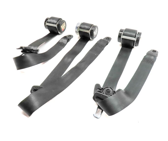 Thumbnail 1: 10 LAND ROVER LR4 (L319) REAR 2ND ROW LEFT CENTER RIGHT SEATBELT RETRACTOR SET/3