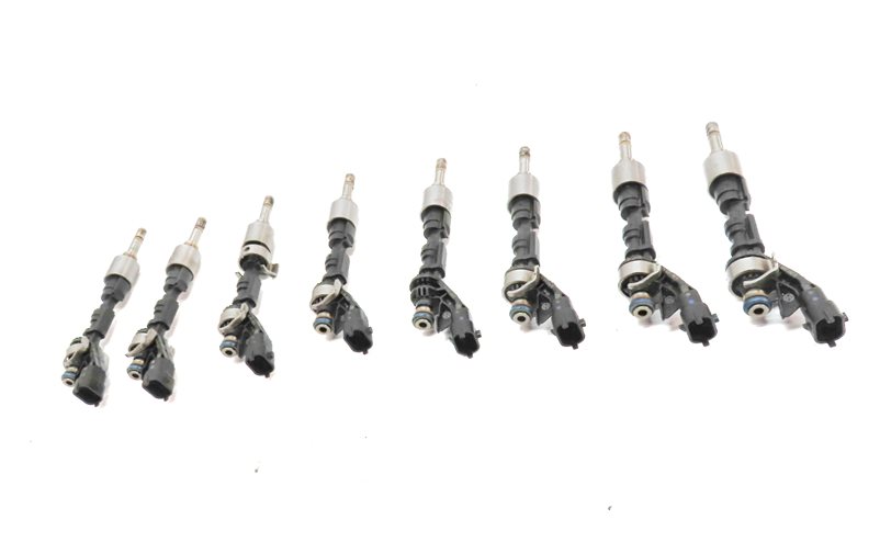 Thumbnail 2: 2010-2017 RANGE ROVER SPORT (L320 L322) JAGUAR XF XJ XK 5.0L FUEL INJECTOR SET 8