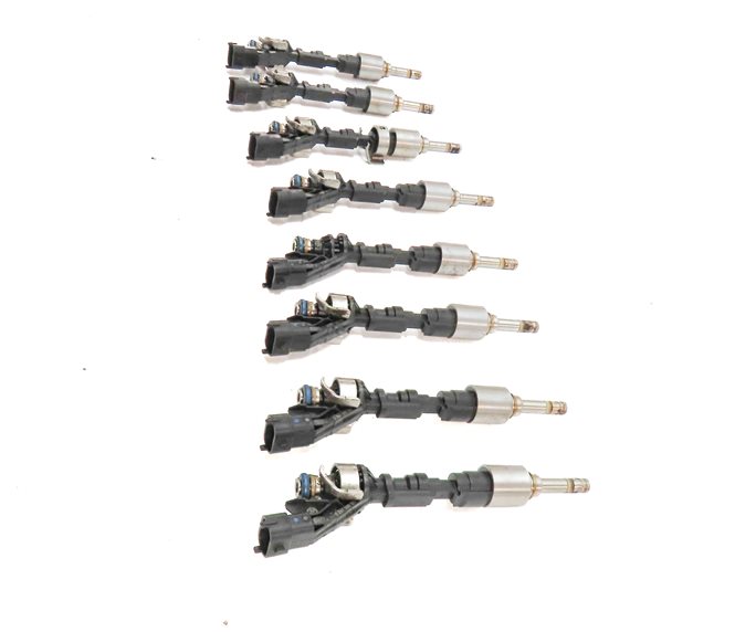 Thumbnail 3: 2010-2017 RANGE ROVER SPORT (L320 L322) JAGUAR XF XJ XK 5.0L FUEL INJECTOR SET 8