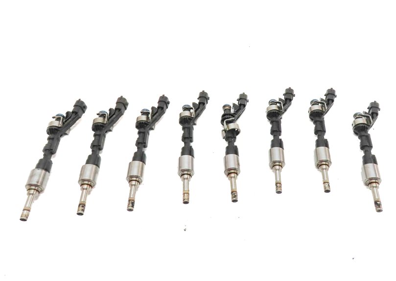 Thumbnail 5: 2010-2017 RANGE ROVER SPORT (L320 L322) JAGUAR XF XJ XK 5.0L FUEL INJECTOR SET 8