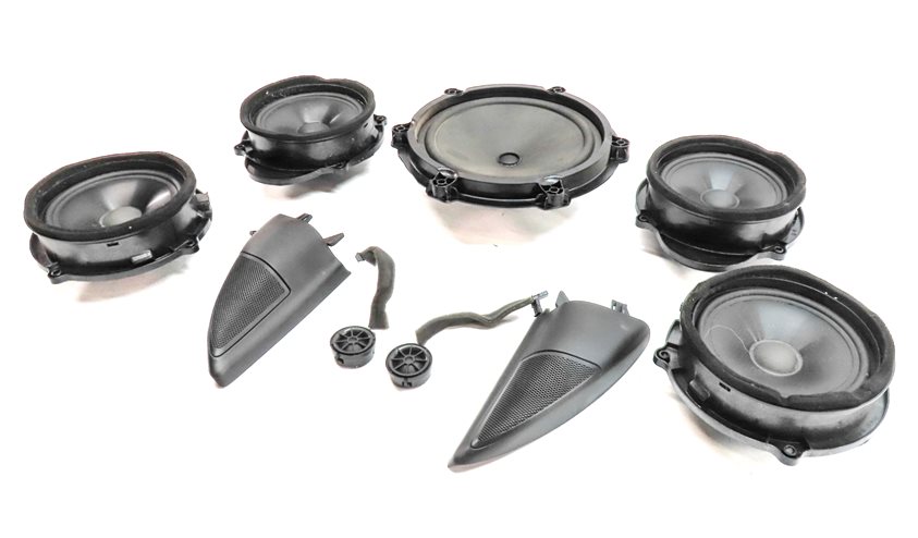 Thumbnail 2: 2010 LAND ROVER LR4 (L319) STEREO HARMAN KARDON SOUND SYSTEM SPEAKER SET/9