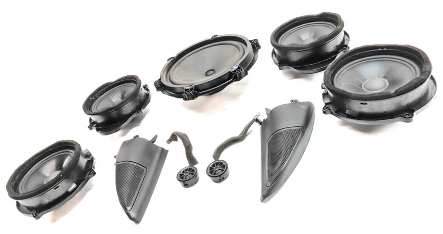 Thumbnail 3: 2010 LAND ROVER LR4 (L319) STEREO HARMAN KARDON SOUND SYSTEM SPEAKER SET/9