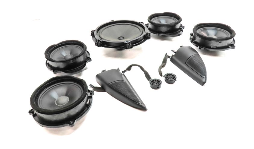 Thumbnail 4: 2010 LAND ROVER LR4 (L319) STEREO HARMAN KARDON SOUND SYSTEM SPEAKER SET/9