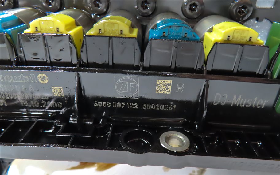 Thumbnail 9: 10-12 LR4 RANGE ROVER SPORT (L320 L322) 5.0L 6HP-28 AUTO TRANSMISSION VALVE BODY