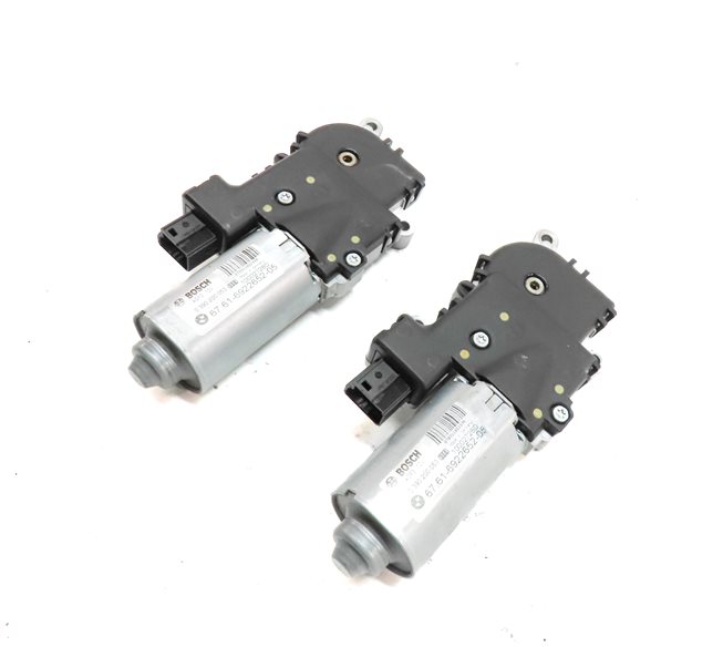 Thumbnail 1: 04-13 BMW X5 E53 E70 04-11 X3 (F25) PANORAMIC GLASS SUNROOF SUN ROOF MOTOR SET 2