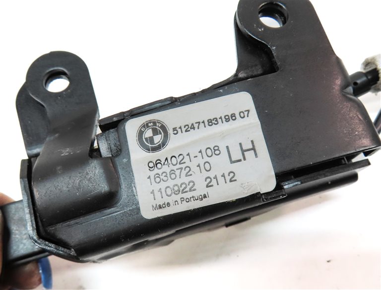 Thumbnail 13: 2012 BMW X5 (E70) REAR TRUNK LIFTGATE HATCH LID LOCK LATCH CABLE SET/3