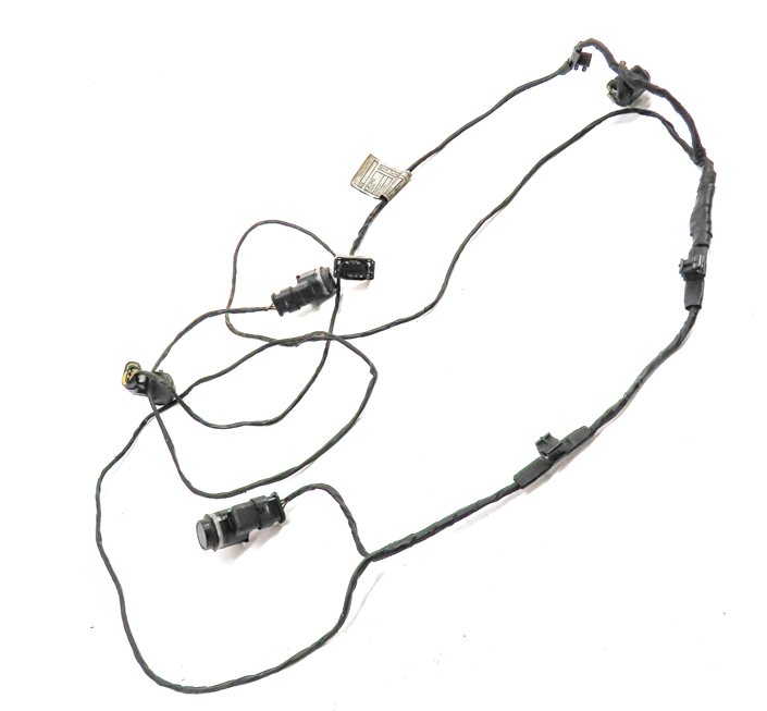 Thumbnail 3: 2012 BMW X5 (E70) REAR PARK ASSIST PDC DISTANCE CONTROL WIRE SENSOR SET/4 (Gray)
