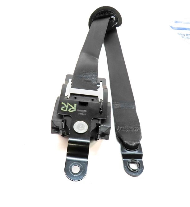 Thumbnail 5: 12 BMW X5 (E70) REAR 2ND ROW LEFT CENTER RIGHT SEATBELT RETRACTOR SET/3 (Black)