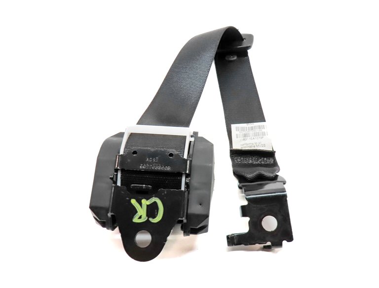 Thumbnail 6: 12 BMW X5 (E70) REAR 2ND ROW LEFT CENTER RIGHT SEATBELT RETRACTOR SET/3 (Black)