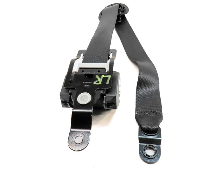 Thumbnail 7: 12 BMW X5 (E70) REAR 2ND ROW LEFT CENTER RIGHT SEATBELT RETRACTOR SET/3 (Black)
