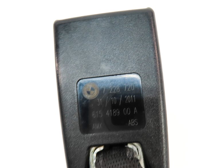 Thumbnail 12: 12 BMW X5 E70 REAR 2ND ROW LEFT CENTER RIGHT SEAT SEATBELT BUCKLE RECEIVER SET/3