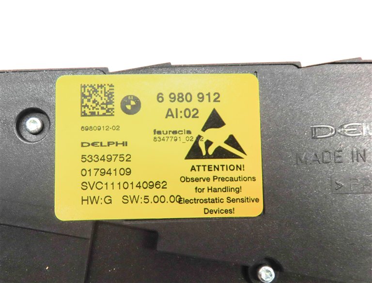 Thumbnail 8: 12 BMW X5 (E70) FRONT RIGHT PASSENGER MEMORY SEAT POSITION LUMBAR ADJUST SWITCH