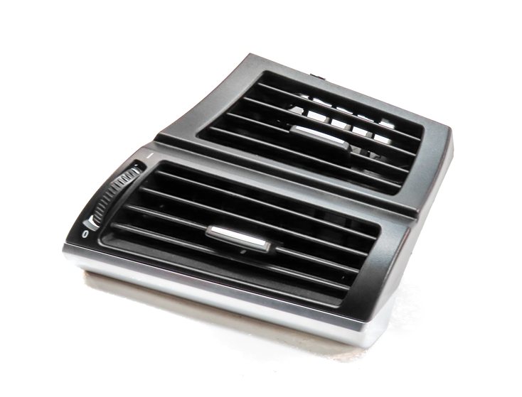 Thumbnail 1: 2012 BMW X5 (E70) FRONT RIGHT PASSENGER DASH HEAT AIR AC HVAC VENT (Black)