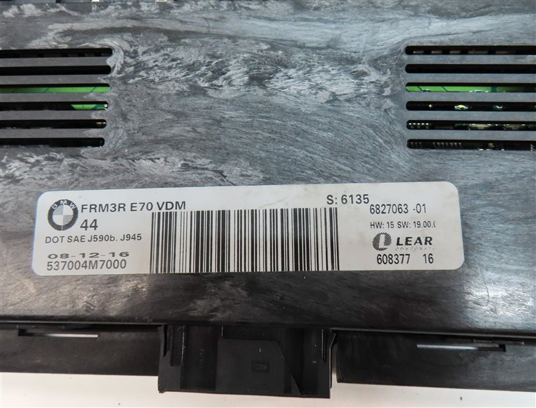 Thumbnail 7: 07-14 BMW X5 X5M X6 X6M (E70 E71) FRM3 FRM III AHL BCM BODY LIGHT CONTROL MODULE