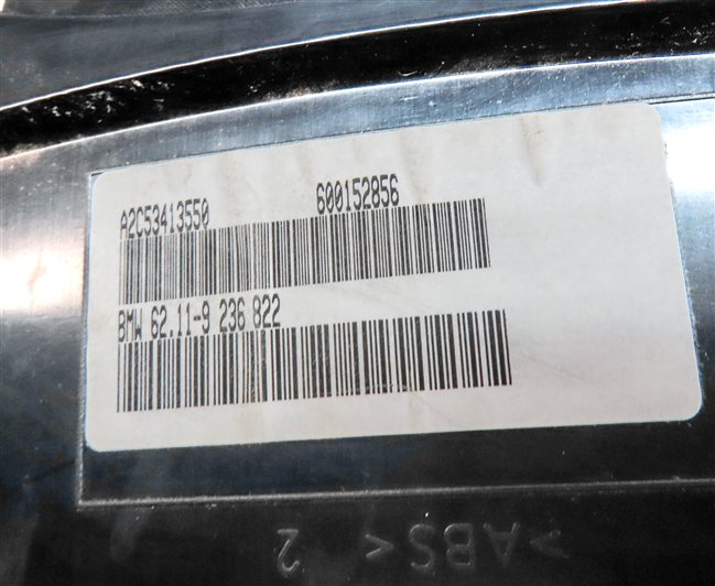 Thumbnail 6: 11-13 BMW X5 (E70) 3.0L M57 DIESEL SPEEDOMETER INSTRUMENT GAUGE CLUSTER (156k)