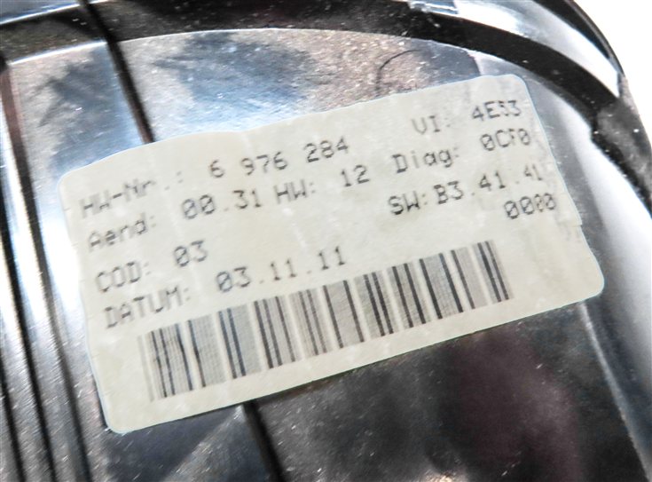 Thumbnail 7: 11-13 BMW X5 (E70) 3.0L M57 DIESEL SPEEDOMETER INSTRUMENT GAUGE CLUSTER (156k)