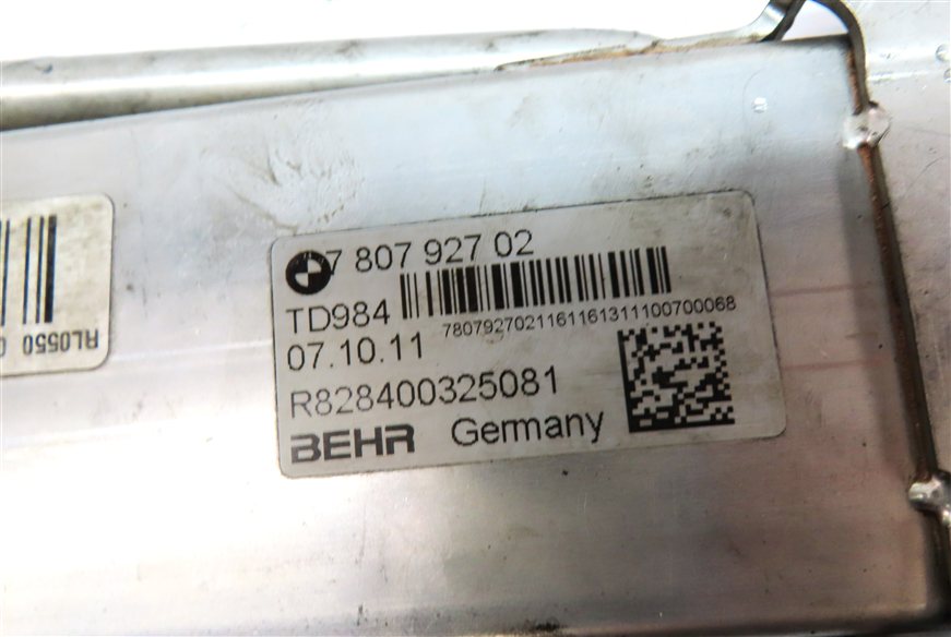 Thumbnail 7: 2012 BMW X5 (E70) 3.0L DIESEL (M57Y) ENGINE EGR SECONDARY EXHAUST GAS COOLER