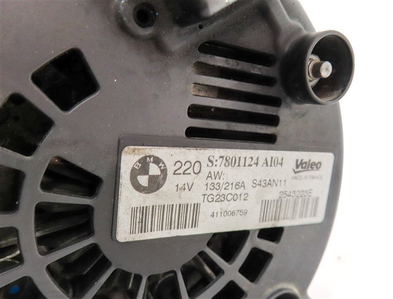 Thumbnail 7: 09-13 BMW X5 335i (E70 E90) 3.0L M57 DIESEL ENGINE 220 AMP ALTERNATOR (VALEO)