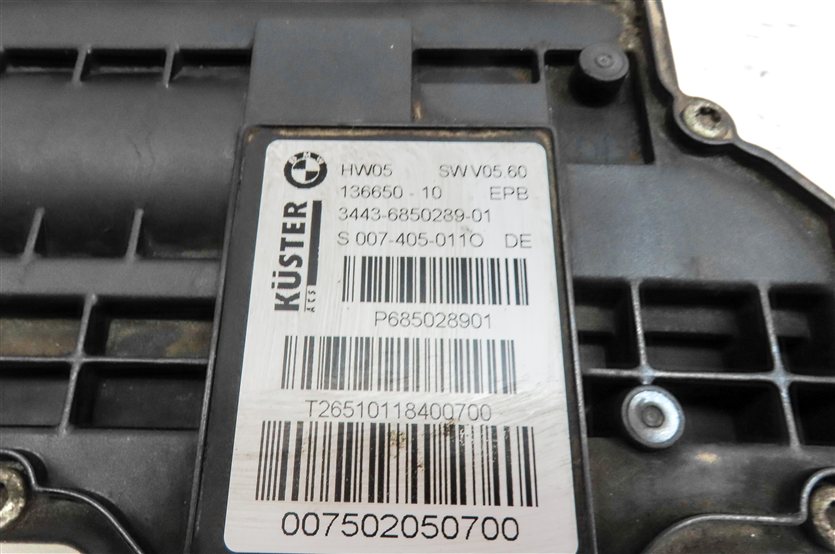 Thumbnail 8: 2012 BMW X5 (E70) EMERGENCY ELECTRONIC PARK PARKING BRAKE ACTUATOR w/ CABLES