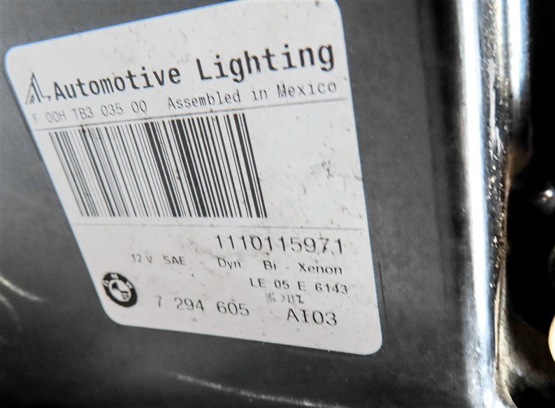 Thumbnail 9: 2012-2013 BMW X5 (E70) FRONT LEFT DRIVER HID XENON ADAPTIVE HEADLIGHT LIGHT LAMP