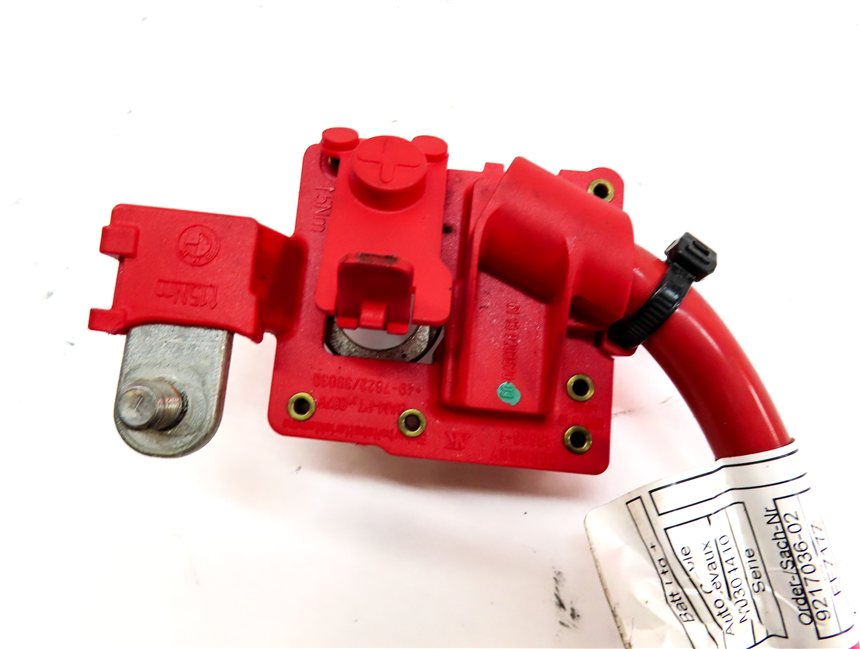 Thumbnail 6: 2012 BMW 535I (F10) 3.0L (N55) ENGINE POSITIVE BATTERY TERMINAL CABLE