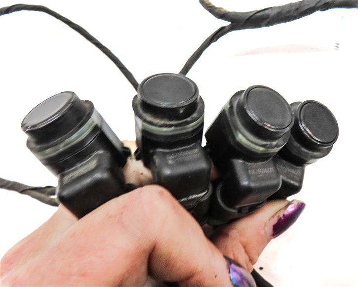 Thumbnail 5: 2012 BMW 535I (F10) REAR PARK ASSIST PDC DISTANCE CONTROL SENSOR SET/4 (Gray)