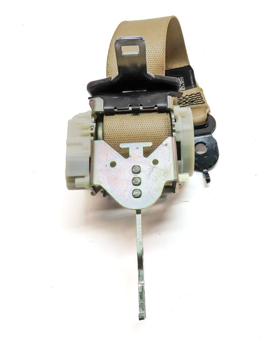 Thumbnail 5: 2012 BMW 535I (F10) REAR LEFT CENTER RIGHT SEAT SEATBELT RETRACTOR SET/3 (Beige)