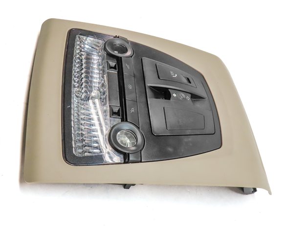 Thumbnail 3: 2012 BMW 535I (F10) FRONT INTERIOR OVERHEAD DOME LIGHT LAMP w/ SWITCHES (Beige)
