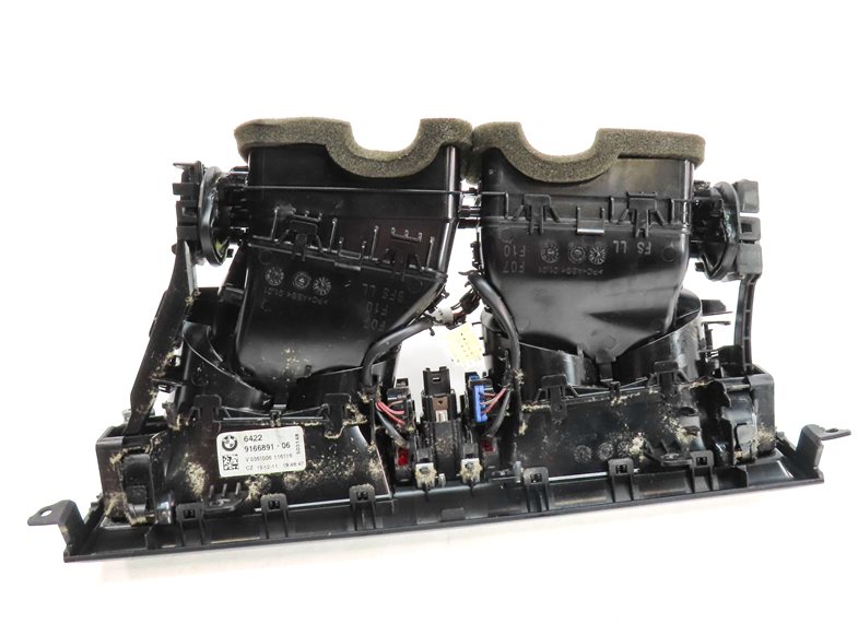 Thumbnail 6: 2012 BMW 535I (F10) FRONT CENTER DASH HEAT AIR AC HVAC DUAL VENT (Black)