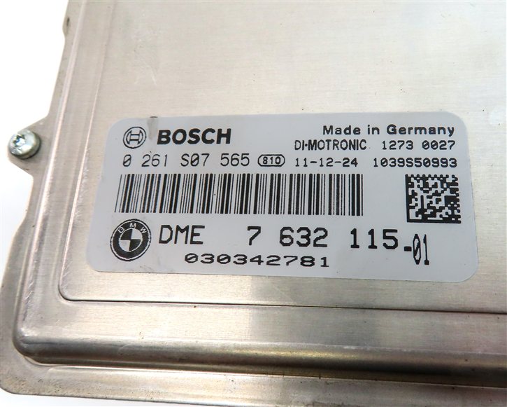 Thumbnail 12: 11-12 BMW 535i 535iGT X3 (F06 F07 F10) 3.0L N55 ENGINE DME CAS-4 MODULE KEY SET