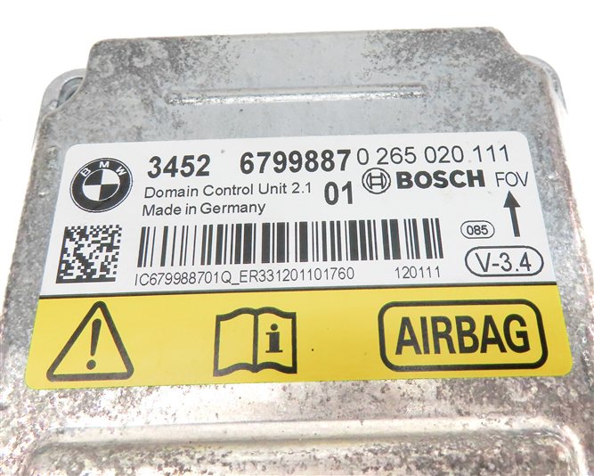 Thumbnail 7: 2012 BMW 528i 535i 550i (F10) ABS ICM INTEGRATED CHASSIS MANAGEMENT MODULE