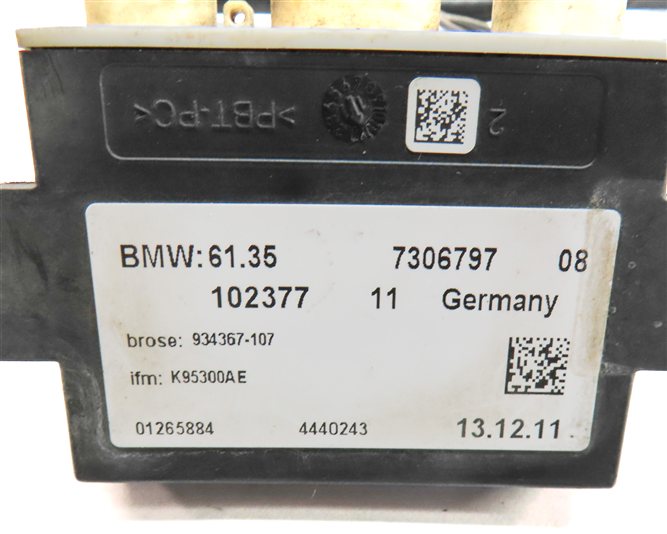 Thumbnail 8: 12-17 BMW 3 4 5 7 X3 X6 F01 F10 F30 KICK SENSOR SMART OPENER ANTENNA w/MODULE