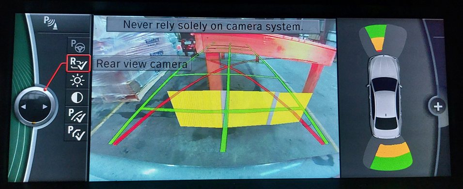 Thumbnail 2: 09-18 BMW 2 3 4 5 7 M5 X3 X5 X6 (F01 F07 F10 F15) REARVIEW CAMERA & TRUNK HANDLE