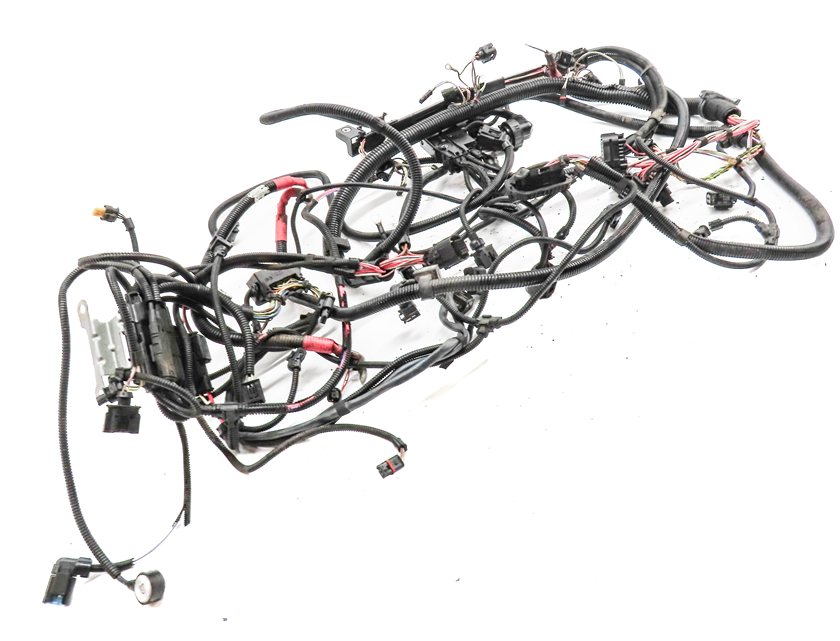 Thumbnail 3: 2012 BMW 535I (F10) 3.0L (N55) ENGINE MOTOR WIRE WIRING HARNESS LOOM