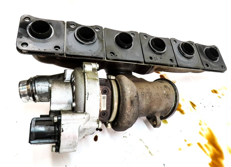 Thumbnail 6: 11-15 BMW 535i 535iGT 640i 740i (F01 F06 F07 F10) 3.0L N55 TURBO TURBOCHARGER
