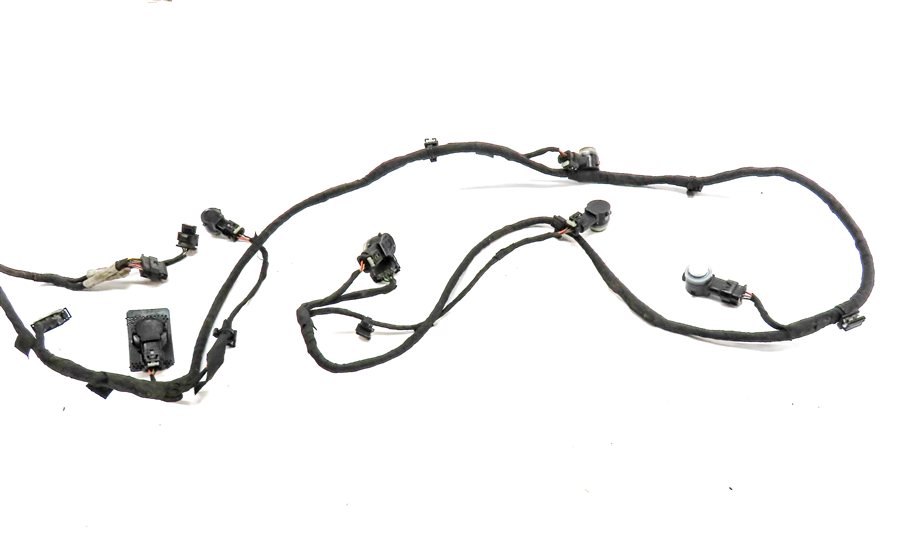 Thumbnail 2: 18 MERCEDES GLS450 X166 REAR PARK ASSIST PDC DISTANCE CONTROL SENSOR SET (White)