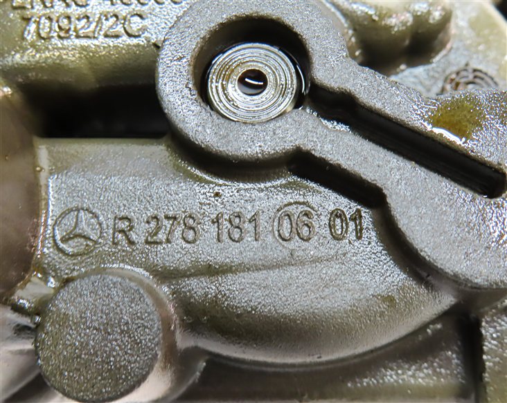 Thumbnail 9: 2018 MERCEDES GLS450 (X166) 3.0L (M276) ENGINE MOTOR OIL FLUID PUMP ASSEMBLY