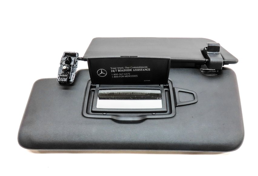 Thumbnail 5: 13-19 MERCEDES GL GLS W166 X166 FRONT LEFT DRIVER SUNVISOR SUN VISOR (BLACK)