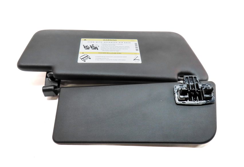 Thumbnail 6: 13-19 MERCEDES GL GLS W166 X166 FRONT LEFT DRIVER SUNVISOR SUN VISOR (BLACK)