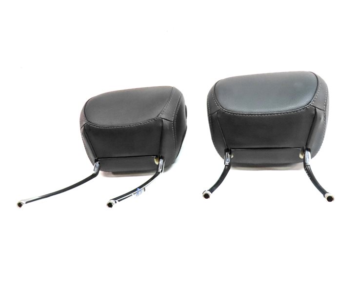 Thumbnail 2: 14-19 MERCEDES GL GLS ML W166 X166 FRONT LEFT & RIGHT SEAT HEADREST SET-2 BLACK