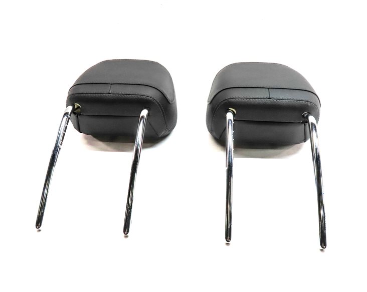Thumbnail 7: 14-19 MERCEDES GL GLS ML W166 X166 FRONT LEFT & RIGHT SEAT HEADREST SET-2 BLACK