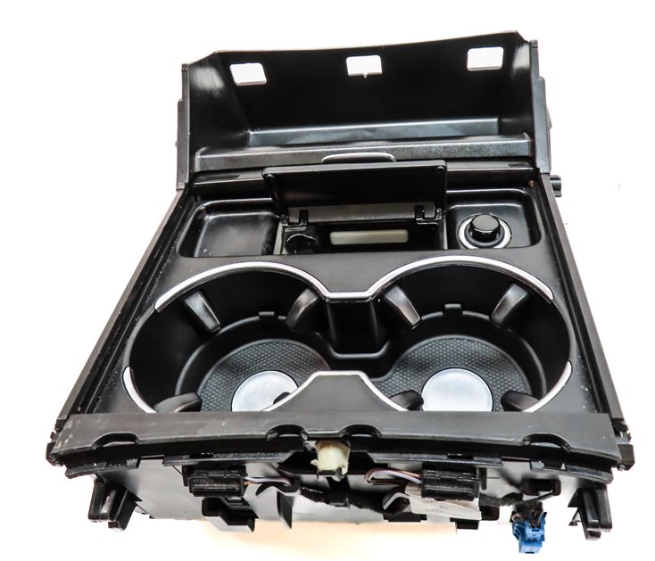 Thumbnail 10: 2018 MERCEDES GLS450 (X166) FRONT CENTER CONSOLE DUAL CUPHOLDER w/12V SOCKET