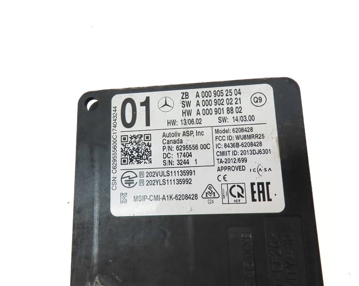 Thumbnail 5: 2014-2020 MERCEDES CLA250 CLA45 GLS CLS (C117 W166 W253) BLIND SPOT RADAR MODULE